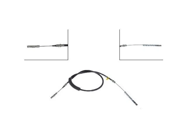 左后停车制动电缆 适用于 98-05 雪佛兰 GMC Blazer Jimmy S10 Sonoma YX36G9 — 第 1/1 张图片
