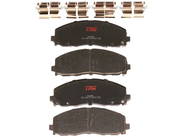 前刹车片套装 TRW 38BCSX84 适用于 Ram C/V 2012 2013 2014 2015 — 第 1/1 张图片
