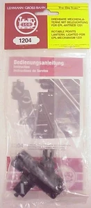 LGB 1204 Spur G EPL Gleis Weichenregler beleuchtet drehbare Weichen Laterne - Bild 1 von 1