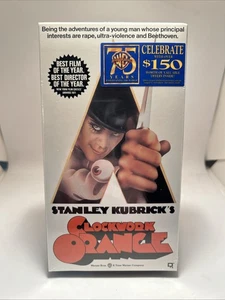 A Clockwork Orange (VHS, 1991 Release) NEW FACTORY SEALED Watermarks! - Bild 1 von 11