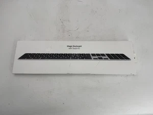 Apple Magic Keyboard With Touch ID And Numeric Keypad For Mac Models A2520 Black - Picture 1 of 6