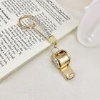 Korean-Style Metal Whistle Pendant Creative Whistle Key Ring  Bag Ornament