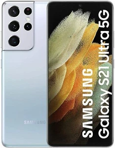 NEW Samsung Galaxy S21 Ultra 5G SM-G998U 12+128GB Factory Unlocked 5G Phone - Picture 1 of 11
