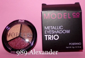 Model Co Metallic Eyeshadow Trio Positano - Picture 1 of 2