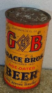 *Old* Gb Grace Bros. brewing Flat Top Beer Can