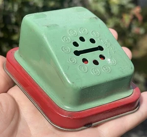 Vintage Tin Telephone Child's Toy Still Bank 30's Candy Container Kiddies 1930's - Picture 1 of 11