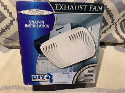 Новый Air King BFQ90 90 куб. футов/мин 2,5 монтируемый на потолок защелкивающийся выпускной коллектор - белый - Изображение 1 из 4