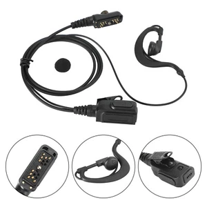 G-Shape Auricolare Auricolare Ovale PTT MIC Per HYT PD780 PD700 PD700G PD702G H7 - Zdjęcie 1 z 9