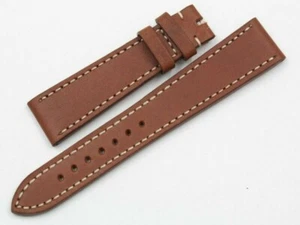 Cintuirno Watches Artisan Cuir Veritable Brown Lug 20mm Barb New - Picture 1 of 4