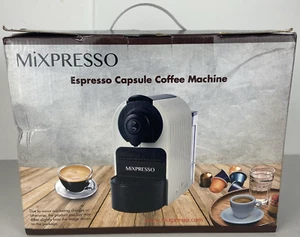 Mixpresso Espresso Capsule Coffee Machine White Compatible w/ Nespresso Capsules - Picture 1 of 3