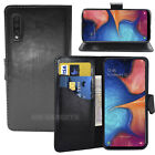 Leather Wallet Flip Case Cover For Samsung Galaxy A50 - Full Body Protection