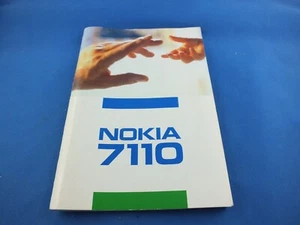 Oryginalna instrukcja obsługi Nokia 7110 książka niemiecka instrukcja telefon komórkowy przewodnik - Zdjęcie 1 z 7