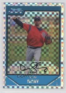 2007 Bowman Chrome Prospects X-Fractor /250 Devin Ivany #BC191