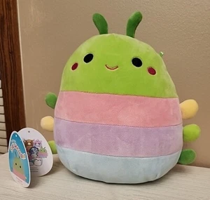 SQUISHMALLOWS 8" Inch Plush Stuffed Animal Rutabaga the Caterpillar - Picture 1 of 5