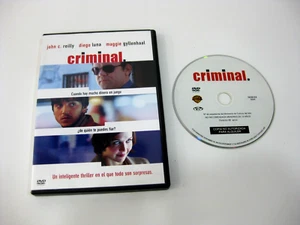 Criminal DVD John C.Reilly Diego Luna Maggie Gyllenhaal - Picture 1 of 2