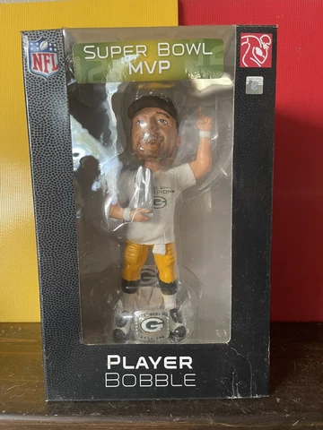 AARON RODGERS SUPER BOWL MVP XLV 45 PACKERS TROPHY BOBBLEHEAD 14 OF 300 Cover