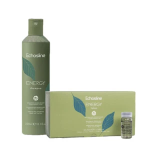 ECHOSLINE Kit Energía shampoo 300ml + Viales De 12x10ml - Imagen 1 de 1