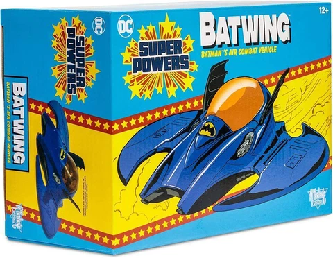DC Collectibles Super Powers Wave 1 Vehicles Batwing Action Figure Mcfarlane Cover
