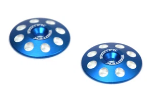 Exotek 1665 1/8 XL WING BUTTONS, 22mm (2) Blue - Picture 1 of 1