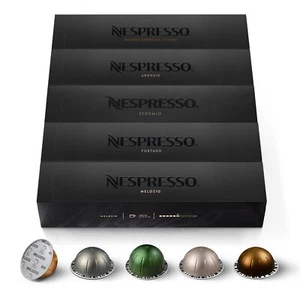 Nespresso VERTUO, Auswahl an Signature Kaffee 50 Kaffeekapseln - Bild 1 von 5