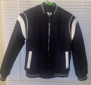 Kids Givenchy Split Logo Bomber Jacket Size 10. Rare Find. - Picture 1 of 8