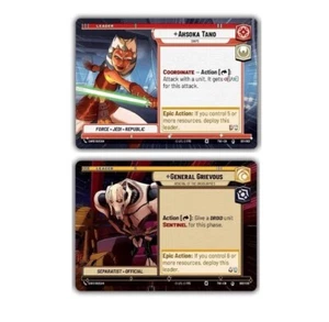 Promociones ilimitadas de Star Wars Crepúsculo de la República Ahsoka y Grevious Hyperspace - Imagen 1 de 2