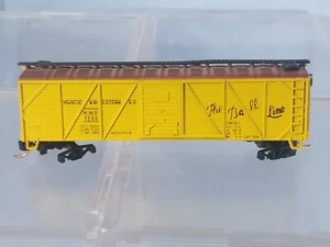 N Scale Atlas MWR Muncie & Western Railroad Wood Box Car #1293 **Repair - Picture 1 of 8