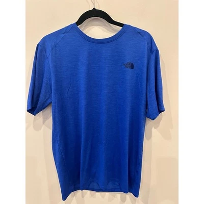 The North Face FlashDry Blue Performance T-Shirt Men's Large - Image 1 of 4