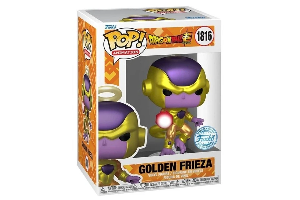 Dragon Ball Super Golden Frieza (Exclusivo) POP Animación #1816 Figura De Vinilo - Imagen 1 de 1
