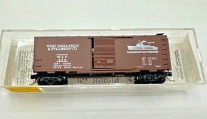 Micro Trains N Scale 20450 40’ Boxcar West India Fruit Co. #344 - Picture 1 of 3