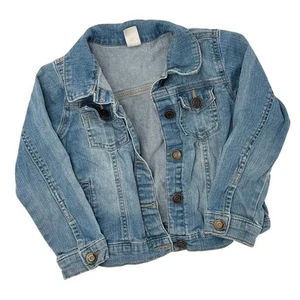Carters | Girls size 5 | Classic Denim Jacket | Measures 14.5" x 11.25"  - Picture 1 of 6