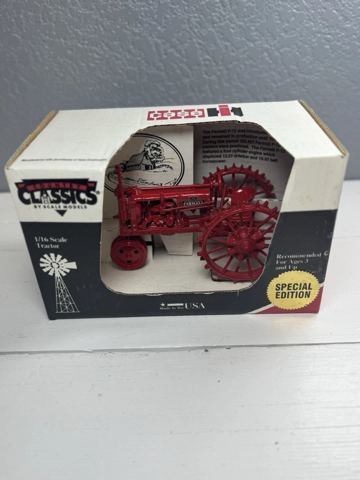 CASE IH Farmall F-12 1/16 Diecast Farm Tractor Replica By Scale Models - Image 1 of 4