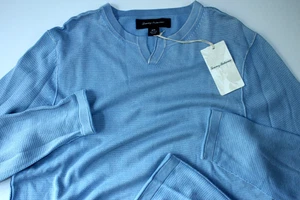 Tommy Bahama South Shore Ábaco Sudadera Azul T421509 Nueva Mediana M - Imagen 1 de 4