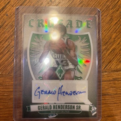 2023-24 Panini Phoenix - Crusade Signatures Gerald Henderson #CS-GHS (AU) - Image 1 of 2