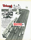 Publicité Advertising 018  1962  Scalelextric   jeu voitures course Tri-Ang
