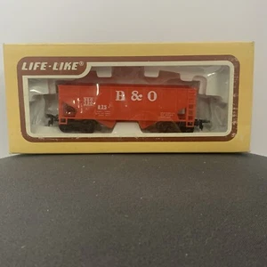 LIFE-LIKE HO SCALE #8575 HOPPER CAR BALTIMORE & OHIO RAILROAD *NOS* - Picture 1 of 5