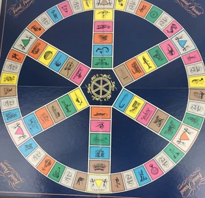 Trivial Pursuit 1960s Master Game Replacement Game Board 1990 Horn Abbot - Picture 1 of 9