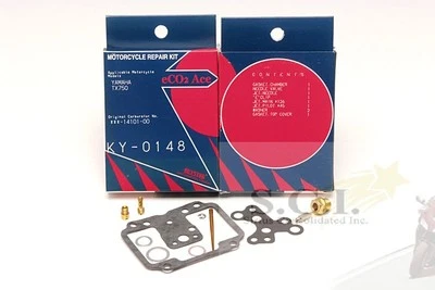KITS DE REPARACIÓN DE RECONSTRUCCIÓN DE CARBURADOR KEYSTER YAMAHA TX750 1973 1974 X 2  Foto 1 de 4