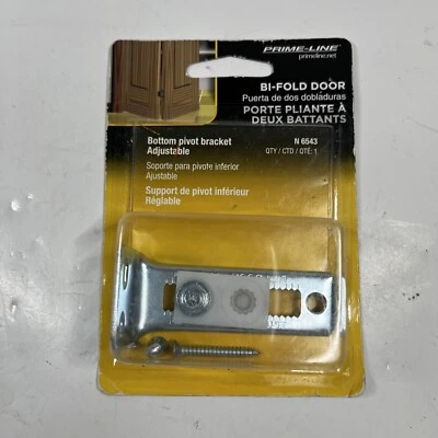 Soporte pivote puerta plegable N 6543, montaje en piso y jamba, Acme (paquete único) Foto 1 de 2