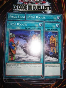 YU-GI-OH! COM PIEGE BOOGIE X4 (PLAYSET) COTD-FR064 NEUF EDITION 1 - Picture 1 of 1