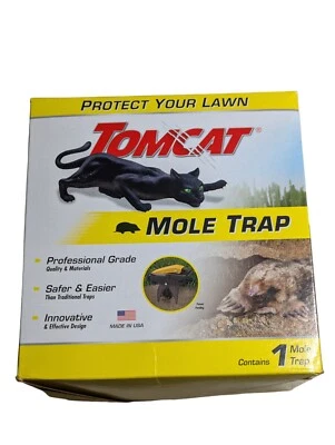 Tomcat Trampa para topos Matar lunares Sin Dibujar Protección de sangre Diseño BioSafe - Nuevo Foto 1 de 2