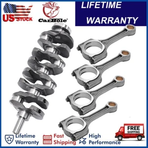 2.4L Engine Crankshaft w/ Conn Rods For Hyundai Sonata/Santa Fe & Kia Optima NEW - Picture 1 of 14