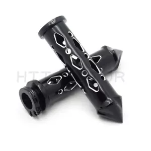 HongK Suzuki GSXR600 750 1000 Hayabusa Cool 7/8" 22mm CNC Spike Hand Grip - Picture 1 of 8
