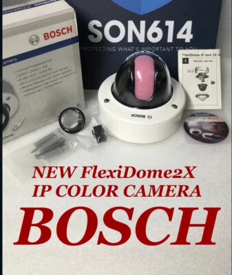Bosch NDN-498V03-22PS Security Network Color Camera W/ 2.8-10mm D/N IVA WDR NEW! - Image 1 of 4