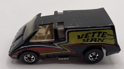 Vintage Hot Wheels 1979 Hi Rakers Corvette Vette Van Blackwall Hong Kong - Image 1 of 4