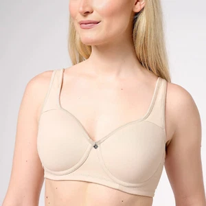 Breezies Active Contour Wirefree Bra Sunbeige Size 40DD A475763 - Picture 1 of 3