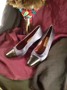 ITALIAN WOMEN'S DESIGNER HEELS D'ANNA SALVATORE Sz. 38 - Picture 1 of 7
