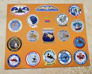 Vintage Northrop Sticker Decal Collection - AN ALQ Jet Fighter/Shuttle/ADPA - Picture 1 of 9