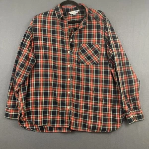 Old Navy Damen Hemd klassisches Hemd Knopfleiste kariert Medium Flanell Gr. XXL - Bild 1 von 5