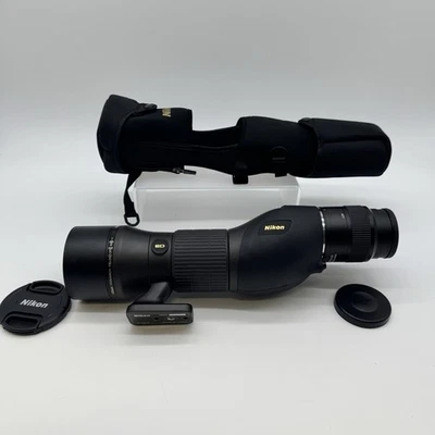 Nikon MONARCH Fieldscope 60ED-S (Angled) Spotting Scope w/ MEP-20-60 Eyepiece - Image 1 of 4